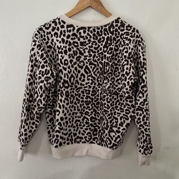 J. Crew Leopard Sweatshirt EUC - Picture 4 of 4